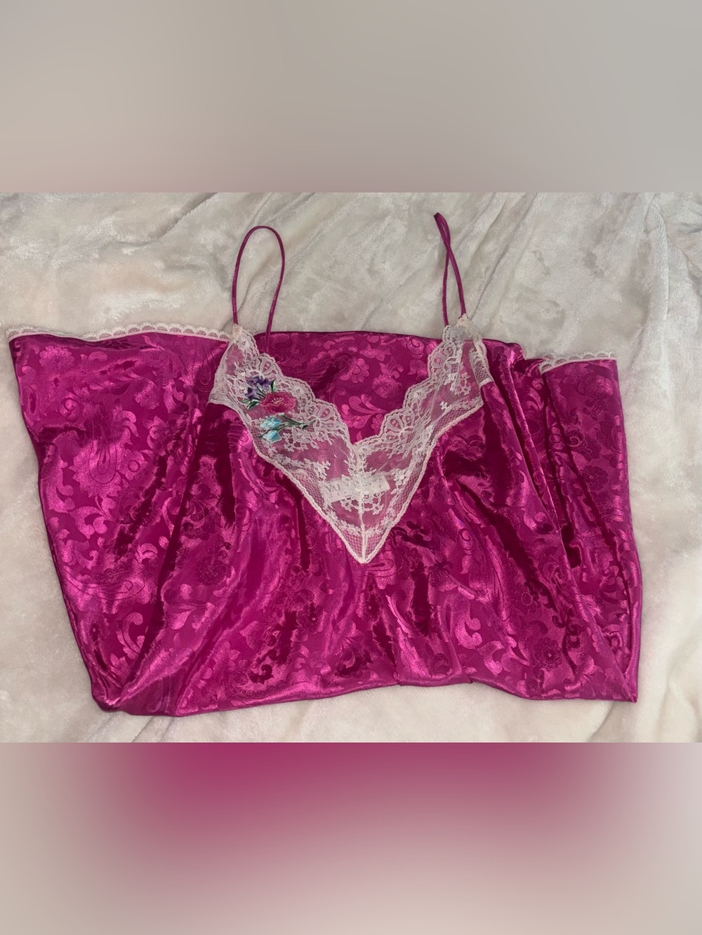 VTG lace slip dress - Picture 8 of 9